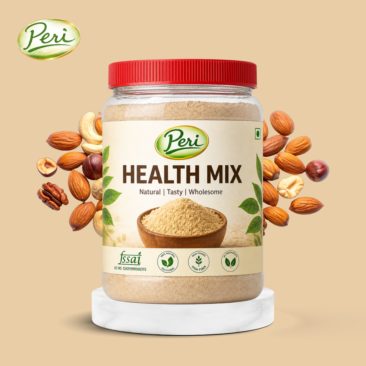A wholesome blend of natural grains and nutrients, crafted into a fine powder for easy digestion and everyday health.
